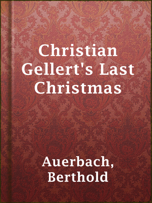 Cover image for Christian Gellert's Last Christmas